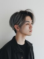 シュシュ 宜野湾店(chou chou)&nbsp;ダークアッシュ/アッシュブラック/カルマパーマ/ベリーショート