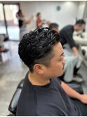男前度アップ！！７：３ツーブロックパーマ☆