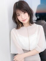 マカロン 郡山本店(MACARON) #42/デザインカラー/レイヤーカット/ウェットヘア/オリーブベー