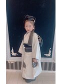 七五三ヘア