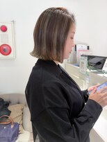 バブ バイネオリーブ(Bab by neolive)&nbsp;ハイライト/小顔/前髪/ワンカール/黒髪/ネビージュ/ボブルフ