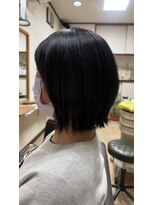 みとも美容室&nbsp;朝が楽ちんストレートヘア