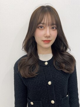 メルバイグラフ 梅田(mel by GRAFF) 可愛くなりすぎない大人顔まわりレイヤーカット
