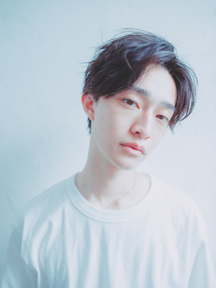 ◇男性限定！！◇カット+炭酸シャンプー+眉カット【いわき】