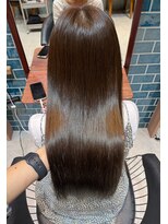 ロンド ボーイ 表参道(Lond BOY)&nbsp;イメチェン外ハネボブ美髪ワイドバングミディアムレイヤーカット