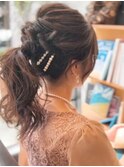 ゆるふわヘアセット〈ブライダル・同窓会etc…〉