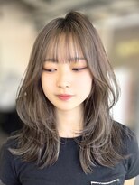 ジエクト カナウ(The Ect canow)&nbsp;似合わせレイヤー◇くびれ韓国風レイヤーカット/大阪東梅田