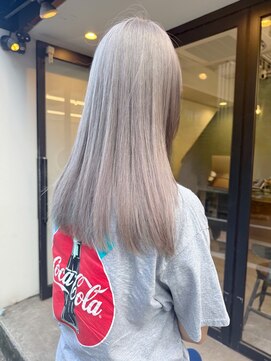 フラム 渋谷(flamme) パールシルバーカラー