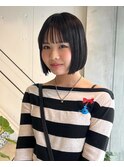 ボブ/髪質改善/シースルーバング