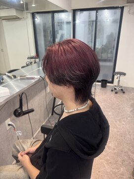 エクシア 表参道(EXCIA) エンドカラー×ウルフスタイル