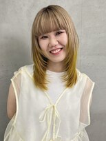 パムル 名鉄岐阜駅前店(paml)&nbsp;【sakura】デザインカラー×レイヤーカット