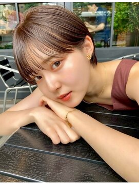 髪質改善/大人ガーリー/似合わせカット/ショートボブ前髪/仙台