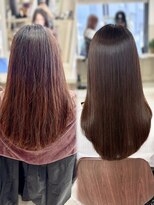 フーバイケンジ(fuu + KENJE)&nbsp;艶20代30代40代髪質改善酸性ストレート縮毛矯正