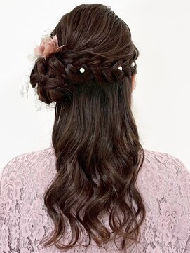 バサラ 横浜駅前店(VASARA) 横浜/くるみちゃんヘア/着物ヘア/ハーフアップ