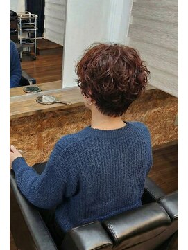 ソレイユ フィス店(Soleil) マニッシュショート　パーマ