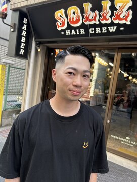 ソリズ ヘア クルー 池袋(SOLIZ HAIR CREW) サイドパートk