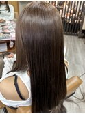 黄いみを抑える透明感ブラウンベージュ◎