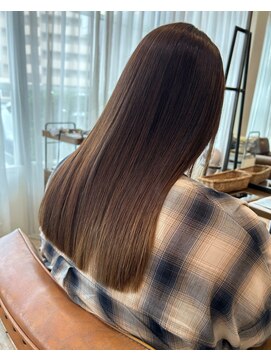 セットアップ 岡山北長瀬店(SET-UP) 艶!髪質改善ミルクティーブロンド