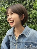 ショートボブ/ショート/ショートカット/30代40代50代60代/表参道