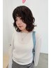  【miku指名】デザインカット+パーマ+フローディア 2stepTR ￥ 12600 