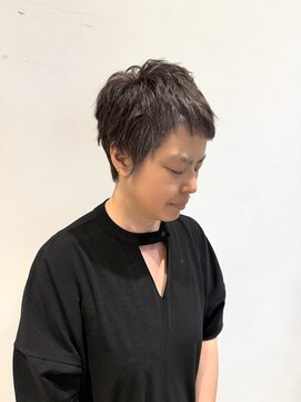 ポート 蕨(PORT) 【篠原】クセ毛こそベリーショートが似合うスタイル
