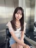 【予約人気No.3】カット+カラー+コスメストレート¥39,050~