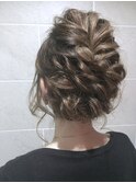 ☆chouchou  ☆ちょっとルーズな編み込みヘアアレンジ♪