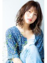 トキ(toto toki) フェミニン×ラフ感セミディ【toki・:・フジモトヒロユキ】