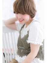 弾む束感♪大人ガーリー♪エアリーショートa