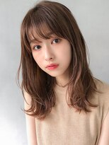 キリ 表参道(kyli)&nbsp;ウェーブパーマフォギーベージュ 耳かけイメチェン 大人かわいい