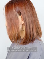 スパ ヘアーデザイン(SPA hair design) 艶々ピンクカラー