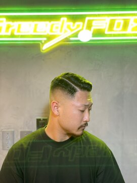 グリーディーフォックス 代々木(Greedy FOX) かき上げヘア/サイドパート/韓国マッシュ/フェードカット/代々木