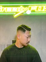 グリーディーフォックス 代々木(Greedy FOX) かき上げヘア/サイドパート/韓国マッシュ/フェードカット/代々木