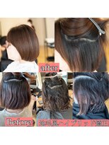サロン マーニ(salon m ni)&nbsp;地毛風ハイブリッド矯正マッシュボブ