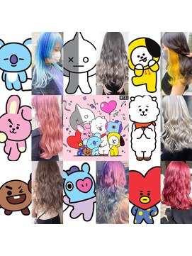 シェリエ(Cherie) BTSカラー/特殊カラー/デザインカラー/派手髪/ハイトーンカラー