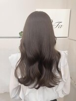 ネオリーブアイム 横浜西口店(Neolive aim)&nbsp;グレージュ 艶髪を作るゆるウェーブ  【横浜】