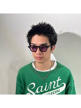 ザ オーダー(THE ORDER) スパイキーショートツイストスパイラルパーマ刈り上げ