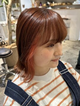 ナルヘアー 越谷(Nalu hair) デザインカラー/ミディアムヘア