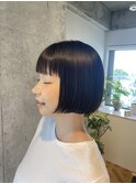 ワイドバングボブ