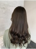 夏が過ぎ風あざみオリーブグレージュ