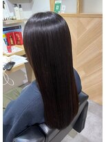 フォルテリノ ナゴヤ(FORTE Lino)&nbsp;【韓国アイドル風】髪質改善縮毛矯正アッシュブラック/金山