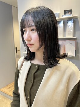 ベルベットヘア 千早店(Velvet hair) 韓国風顔周りカット♪　【福岡 聖容】