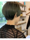 ヘルシースタイル グレーベージュ グレージュカラー 髪質改善