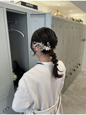 お呼ばれアレンジ