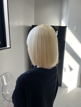 ベレーザ 渋谷(BELEZA) ホワイトブロンド/渋谷/原宿/ケアブリーチ/ハイトーン
