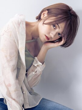 ブリング バイ スノードロップ 吉祥寺(BRING by Snowdrop) 切りっぱなしボブ/エアリーロング/美髪/ピンクブラウン/吉祥寺