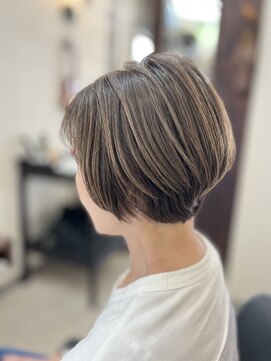 オルオル(OLUOLU) 大人ショート×ハリ艶復活ぼかしカラー