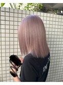 くすみピンク