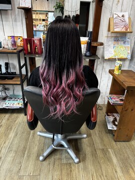 ブレア(Blair) 【ピンクカラー】ピンク/グラデーションカラー