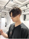 前下がりニュアンスパーマ